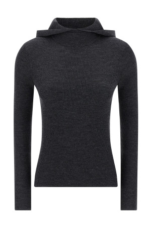 'Leila25' hooded sweater Gray 'Leila25' hooded sweater Gray
