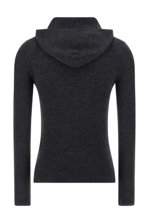 'Leila25' hooded sweater Gray 'Leila25' hooded sweater Gray