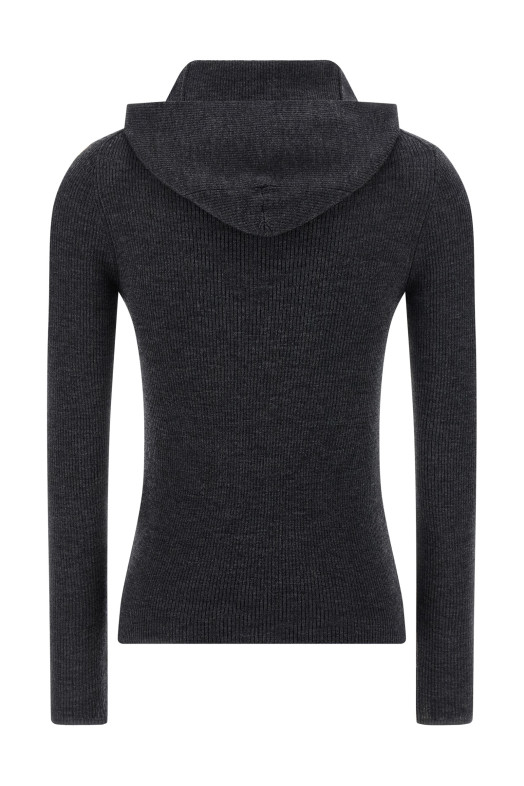'Leila25' hooded sweater Gray 'Leila25' hooded sweater Gray