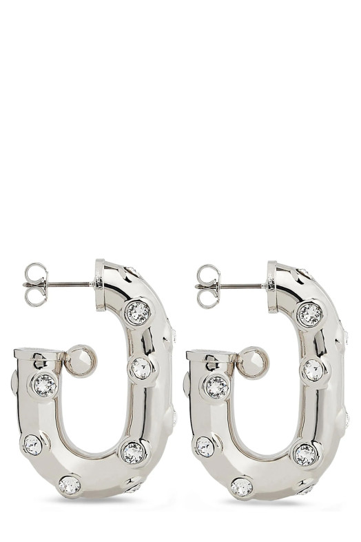 Серьги «XL Link» из серебра 25HBB0216MET814M064 Серьги «XL Link» из серебра 25HBB0216MET814M064