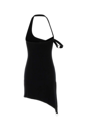 Сукня з ребристої трикотажної тканини без підкладки COURREGES (325MRO674FI0001) Сукня з ребристої трикотажної тканини без підкладки COURREGES (325MRO674FI0001)