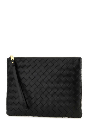Black nappa leather pouch Black BOTTEGA VENETA (749922VCPP3) Black nappa leather pouch Black BOTTEGA VENETA (749922VCPP3)