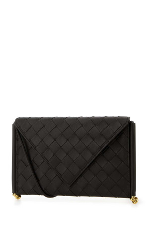 Темно-коричневий шкіряний чохол для телефону Solstice BOTTEGA VENETA (805975V4R42) Темно-коричневий шкіряний чохол для телефону Solstice BOTTEGA VENETA (805975V4R42)
