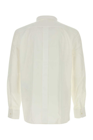 Белая поплиновая рубашка SAINT LAURENT (826821Y217W) Белая поплиновая рубашка SAINT LAURENT (826821Y217W)