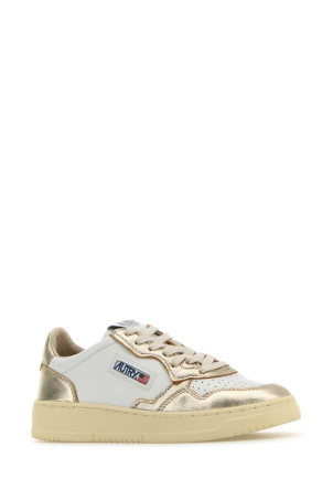 Two-tone leather Medalist sneakers AUTRY (AULW) Two-tone leather Medalist sneakers AUTRY (AULW)