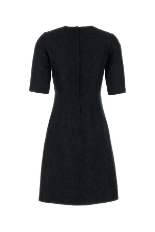 Black brocade dress Black DOLCE & GABBANA (F6ARLTGDCSS) Black brocade dress Black DOLCE & GABBANA (F6ARLTGDCSS)