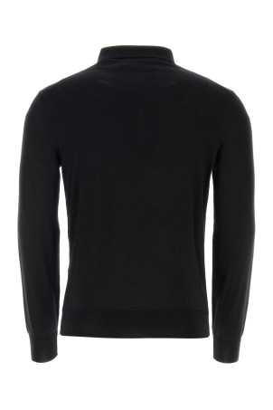 Black cotton polo shirt TOM FORD (KPL007YMC005S23)