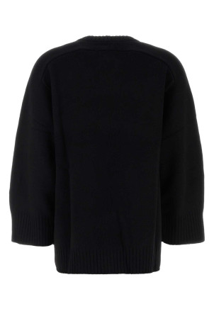 Чорний вовняний светр oversize Safi Чорний LOULOU (SAFILDS) LOULOU STUDIO Чорний вовняний светр oversize Safi Чорний LOULOU (SAFILDS) LOULOU STUDIO