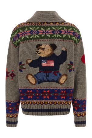'Polo Bear' cardigan Multicolor