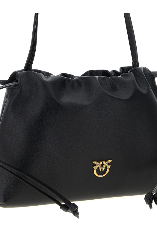 Mini leather clutch Black