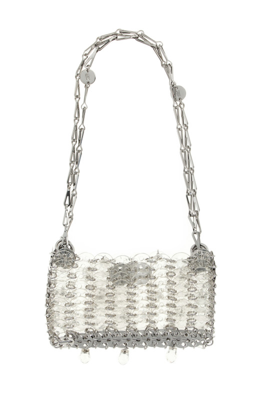'1969 Nano Crystal Resin' shoulder bag Silver '1969 Nano Crystal Resin' shoulder bag Silver