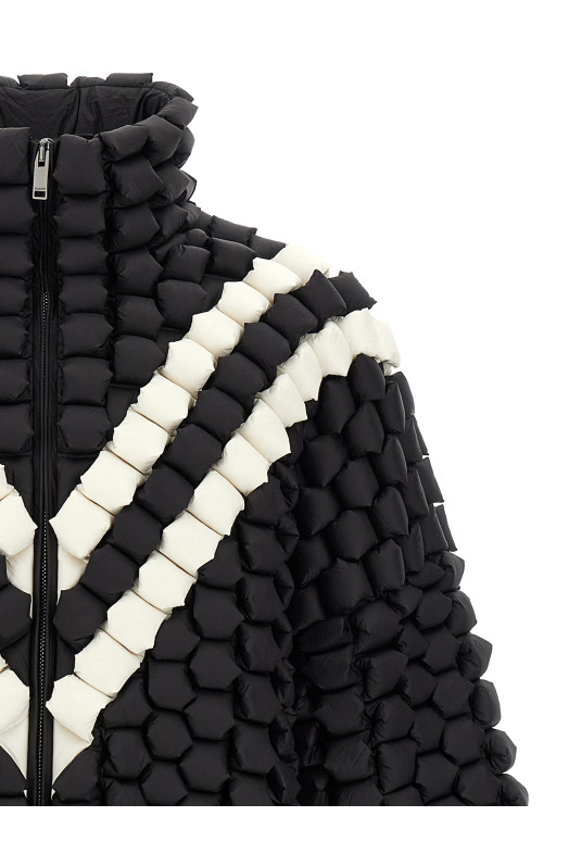 3D пухова куртка Чорна CRDJ10526BLACK 3D пухова куртка Чорна CRDJ10526BLACK