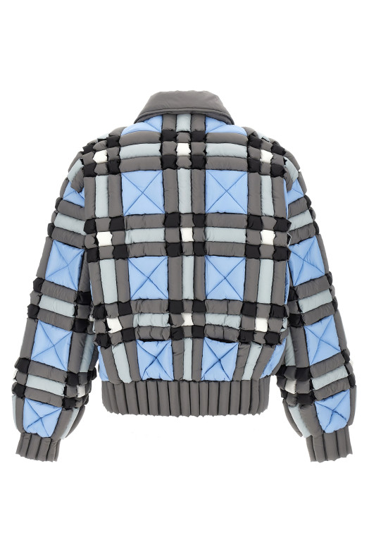 3D пухова куртка, різнокольорова CRDJ075BLUECECK 3D пухова куртка, різнокольорова CRDJ075BLUECECK