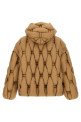 3D down jacket Beige