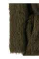 'Portal' faux fur coat Green 'Portal' faux fur coat Green