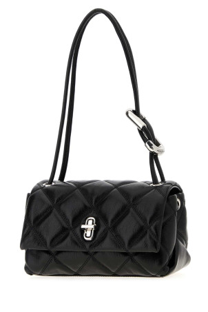 Чорна шкіра Стьобана міні-сумка через плече MARC JACOBS (2S5HSH023H02) Чорна шкіра Стьобана міні-сумка через плече MARC JACOBS (2S5HSH023H02)