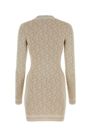 Вишита міні-сукня з віскозної суміші PALM ANGELS (PWHI048R24KNI001)