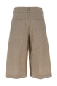 Мікро-гусяча лапка, довгі шорти-бермуди, бежеві A0450306413947 Мікро-гусяча лапка, довгі шорти-бермуди, бежеві A0450306413947