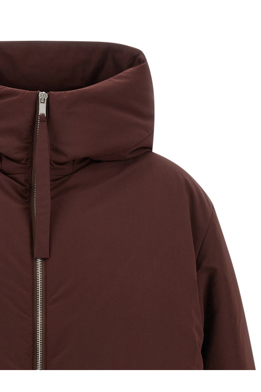 Пуховик JIL SANDER '06' бордовый J40AF0178J74276602 Пуховик JIL SANDER '06' бордовый J40AF0178J74276602