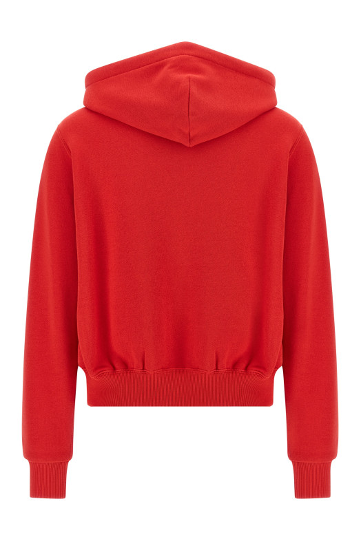 Logo embroidery hoodie Red Logo embroidery hoodie Red