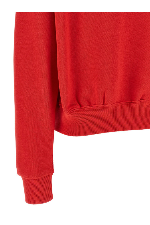 Logo embroidery hoodie Red Logo embroidery hoodie Red