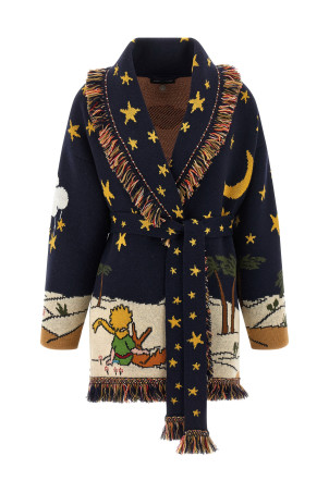'Collab The Little Prince' cardigan Blue