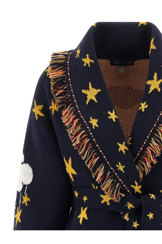 'Collab The Little Prince' cardigan Blue