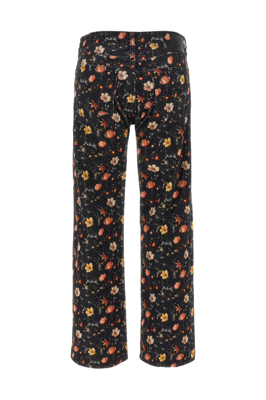 Джинси «Joan Kick Flare» Різнокольорові R13WD200D366ALUNARPETALVELVETEENBLACK Джинси «Joan Kick Flare» Різнокольорові R13WD200D366ALUNARPETALVELVETEENBLACK