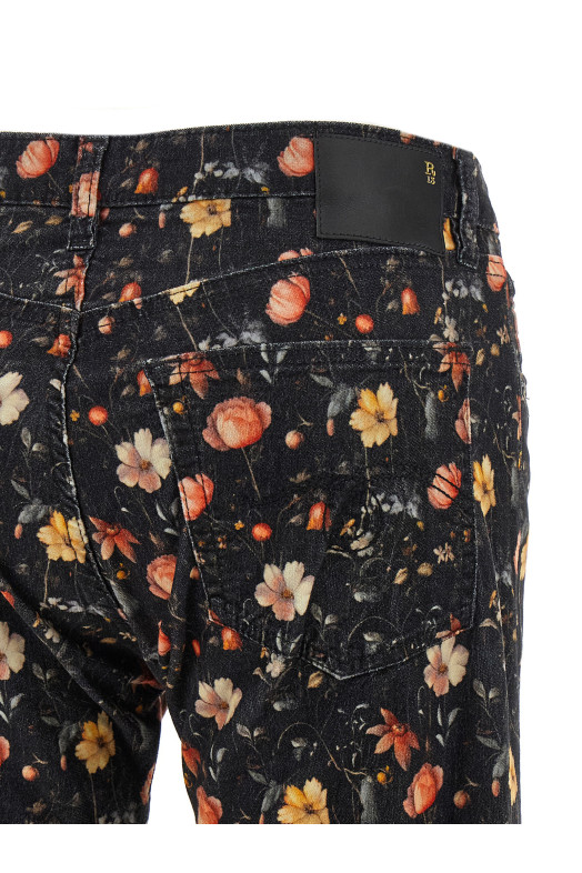 Джинси «Joan Kick Flare» Різнокольорові R13WD200D366ALUNARPETALVELVETEENBLACK Джинси «Joan Kick Flare» Різнокольорові R13WD200D366ALUNARPETALVELVETEENBLACK