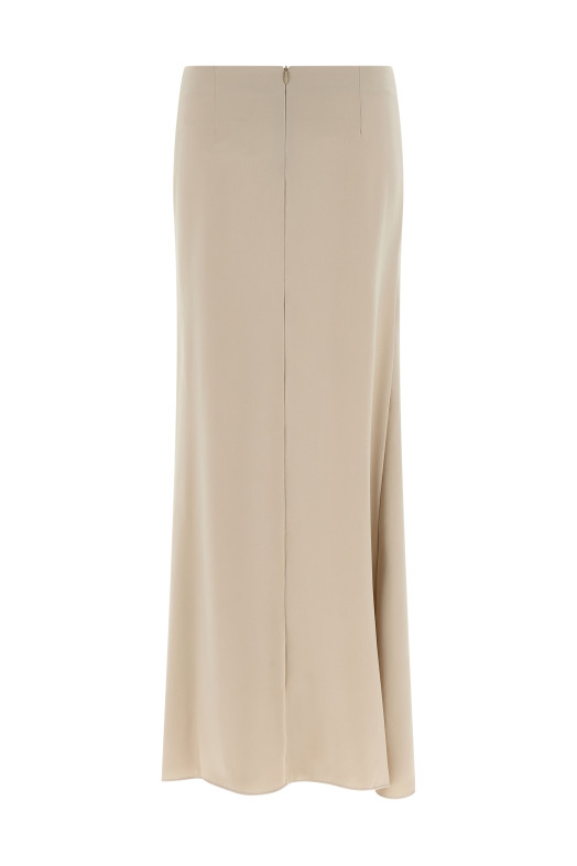 'Poker25' skirt Beige