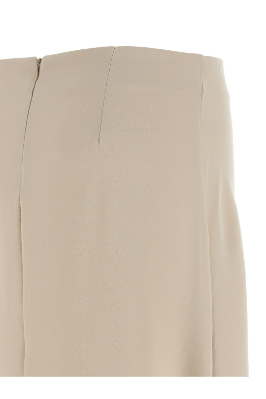 'Poker25' skirt Beige