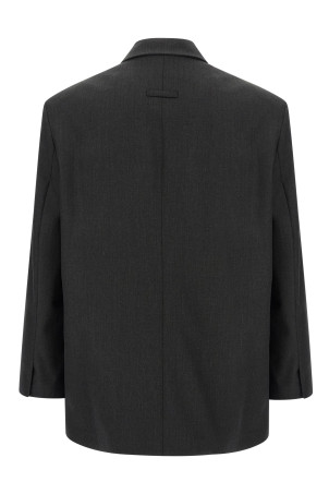 Однобортний блейзер Сірий FEAR OF GOD FG25FW62620HWHBLACK Однобортний блейзер Сірий FEAR OF GOD FG25FW62620HWHBLACK