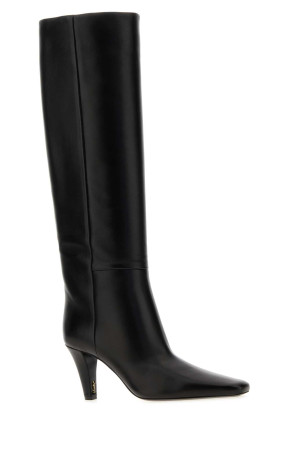 Чорні чоботи з натуральної шкіри Чорні SAINT LAURENT (839749AAE6W) Чорні чоботи з натуральної шкіри Чорні SAINT LAURENT (839749AAE6W)