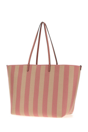 Вышитая холщовая двусторонняя сумка для покупок FENDI (8BH425AVN6) Вышитая холщовая двусторонняя сумка для покупок FENDI (8BH425AVN6)