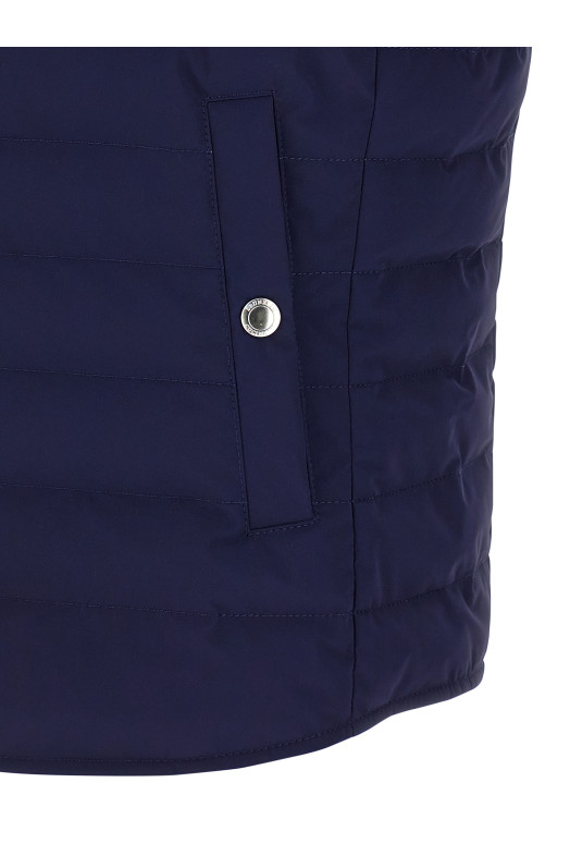 Quilted vest Blue Quilted vest Blue