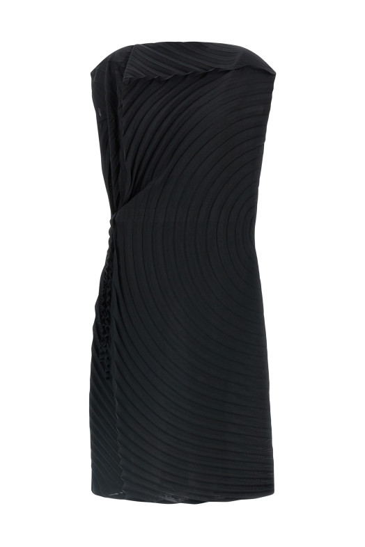 Сукня «Paper Bag Pleats» Чорна IM58FH11415