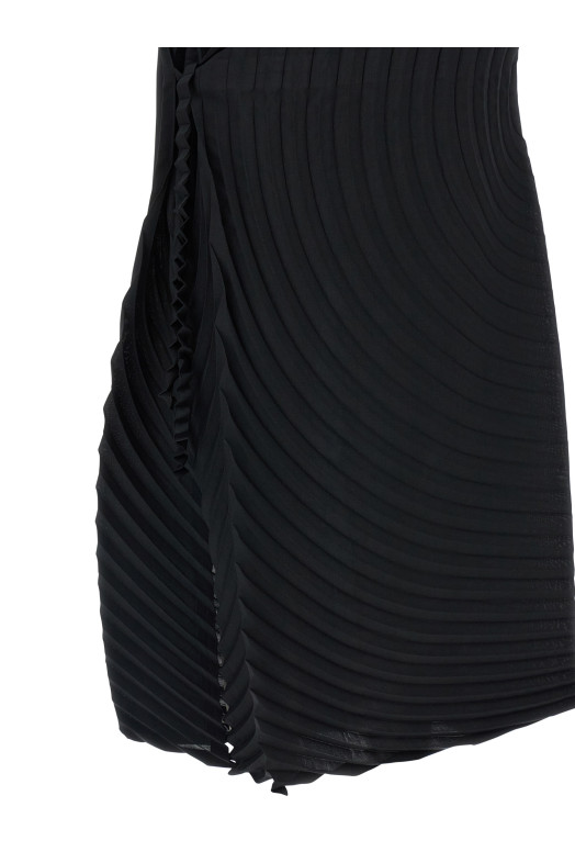 Сукня «Paper Bag Pleats» Чорна IM58FH11415