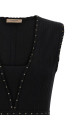 Rhinestone studded dress Black Rhinestone studded dress Black