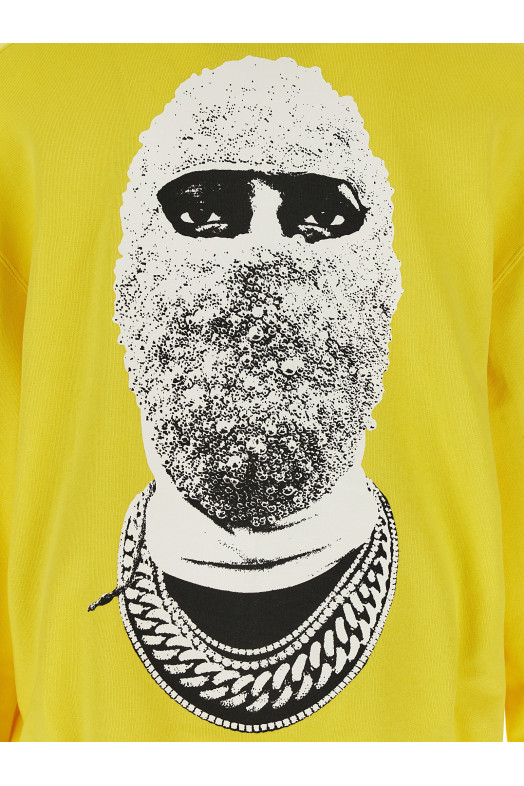 'Mask' hoodie Yellow