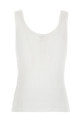 Logo embroidery top White Logo embroidery top White