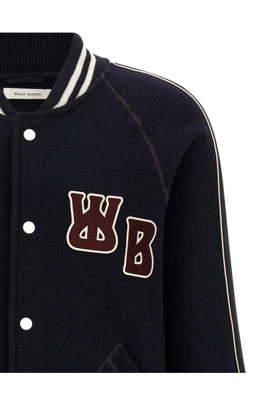 Бомбер «The October Varsity» Синий MA25JE18JE04503 Бомбер «The October Varsity» Синий MA25JE18JE04503