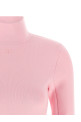 Interlock viscose sweater Pink