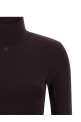 Interlock viscose sweater Bordeaux