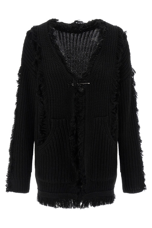 Кардиган «Fringe» Чорний R13WY328Y016BBLACK Кардиган «Fringe» Чорний R13WY328Y016BBLACK