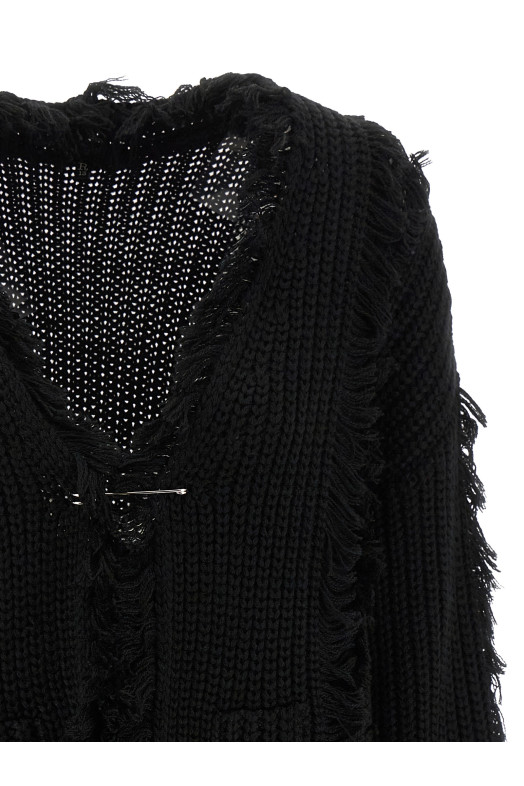 Кардиган «Fringe» Чорний R13WY328Y016BBLACK Кардиган «Fringe» Чорний R13WY328Y016BBLACK