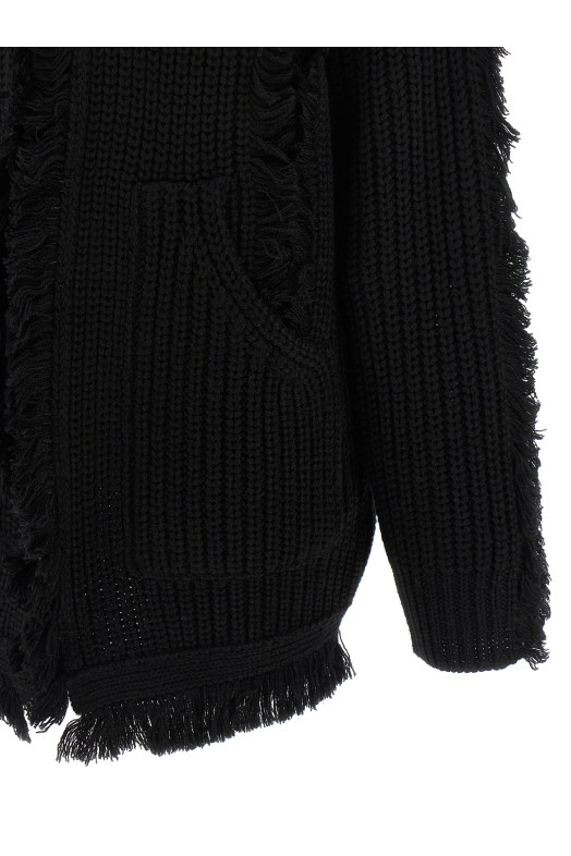 Кардиган «Fringe» Чорний R13WY328Y016BBLACK Кардиган «Fringe» Чорний R13WY328Y016BBLACK