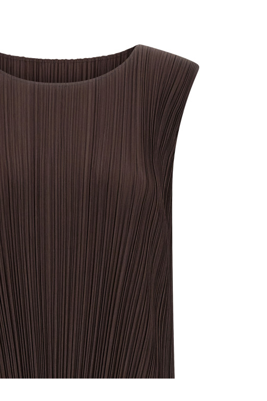 'Monthly Colors: July' dress Brown