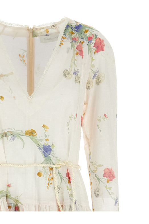 'Lucky Maxi' dress White