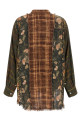 Сорочка з клаптів Різнокольорова R13 WR538R651BMULTIPRINTBROWN Сорочка з клаптів Різнокольорова R13 WR538R651BMULTIPRINTBROWN