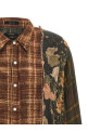 Сорочка з клаптів Різнокольорова R13 WR538R651BMULTIPRINTBROWN Сорочка з клаптів Різнокольорова R13 WR538R651BMULTIPRINTBROWN